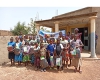 Cérémonie de remise des kits scolaires.